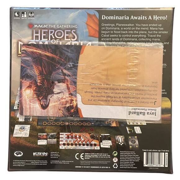Magic The Gathering Heroes Of Dominaria Board Game New Factory Sealed - Picture 3 of 3